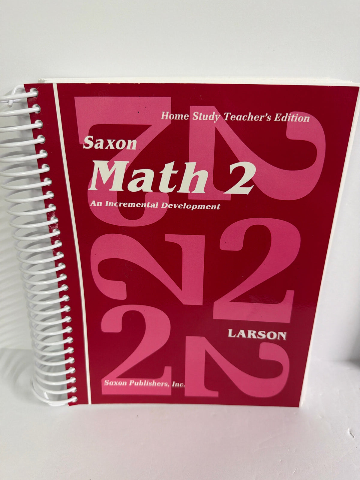Math 2 Saxon Teacher Edition  Pre-Owned Larson 2nd Grade Mathematics Textbooks
