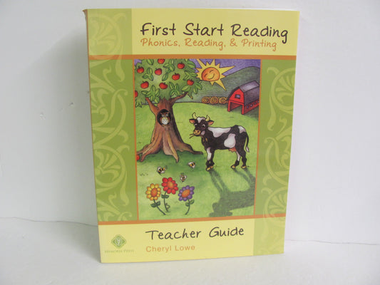First Start Reading Memoria Press Teacher Guide  Pre-Owned Reading Textbooks