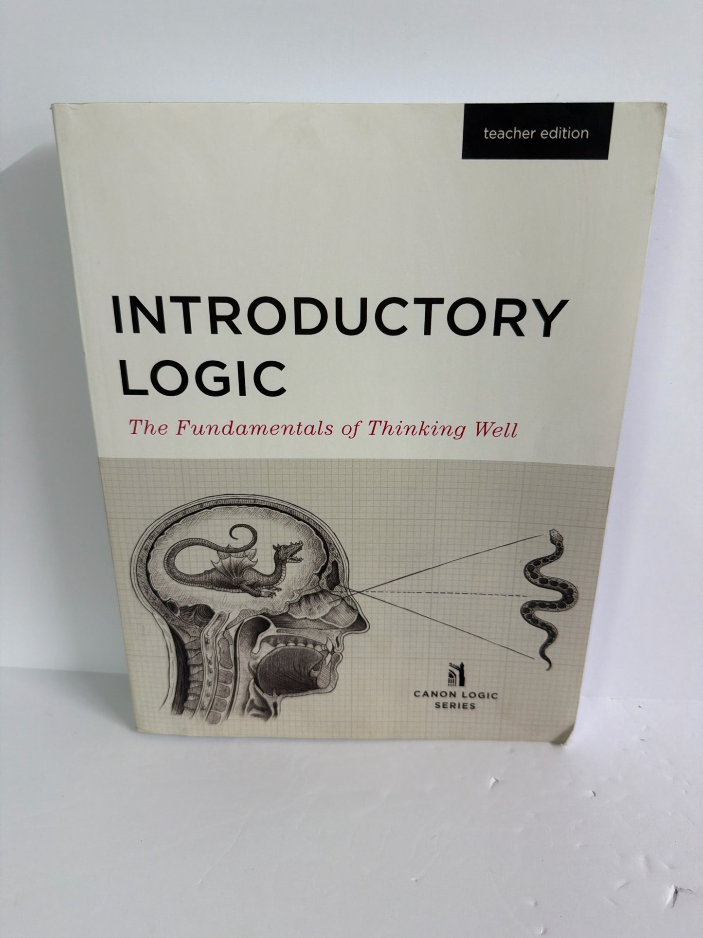 Introductory Logic Canon Press Teacher Edition  Pre-Owned Electives Books