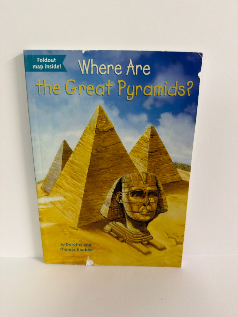 Where Are the Great Pyramids? Dorothy and Thomas Hoobler WHOHQ Juvenile Books