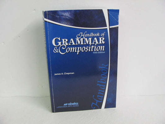 Handbook of Grammar & Composition Abeka Pre-Owned High School Language Textbooks
