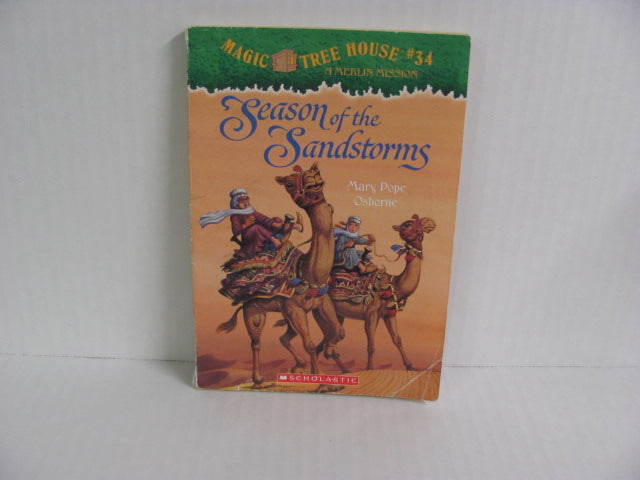 Season of the Sandstorms Random House Reader  Pre-Owned The Magic Tree House