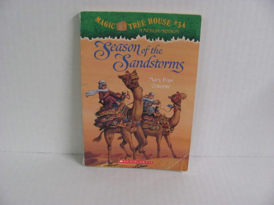 Season of the Sandstorms Random House Reader  Pre-Owned The Magic Tree House