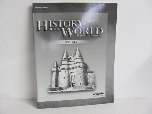 History of the World Abeka Test Key Pre-Owned 7th Grade History Textbooks
