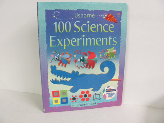100 Science Experiments Usborne Pre-Owned Elementary Experiments Books