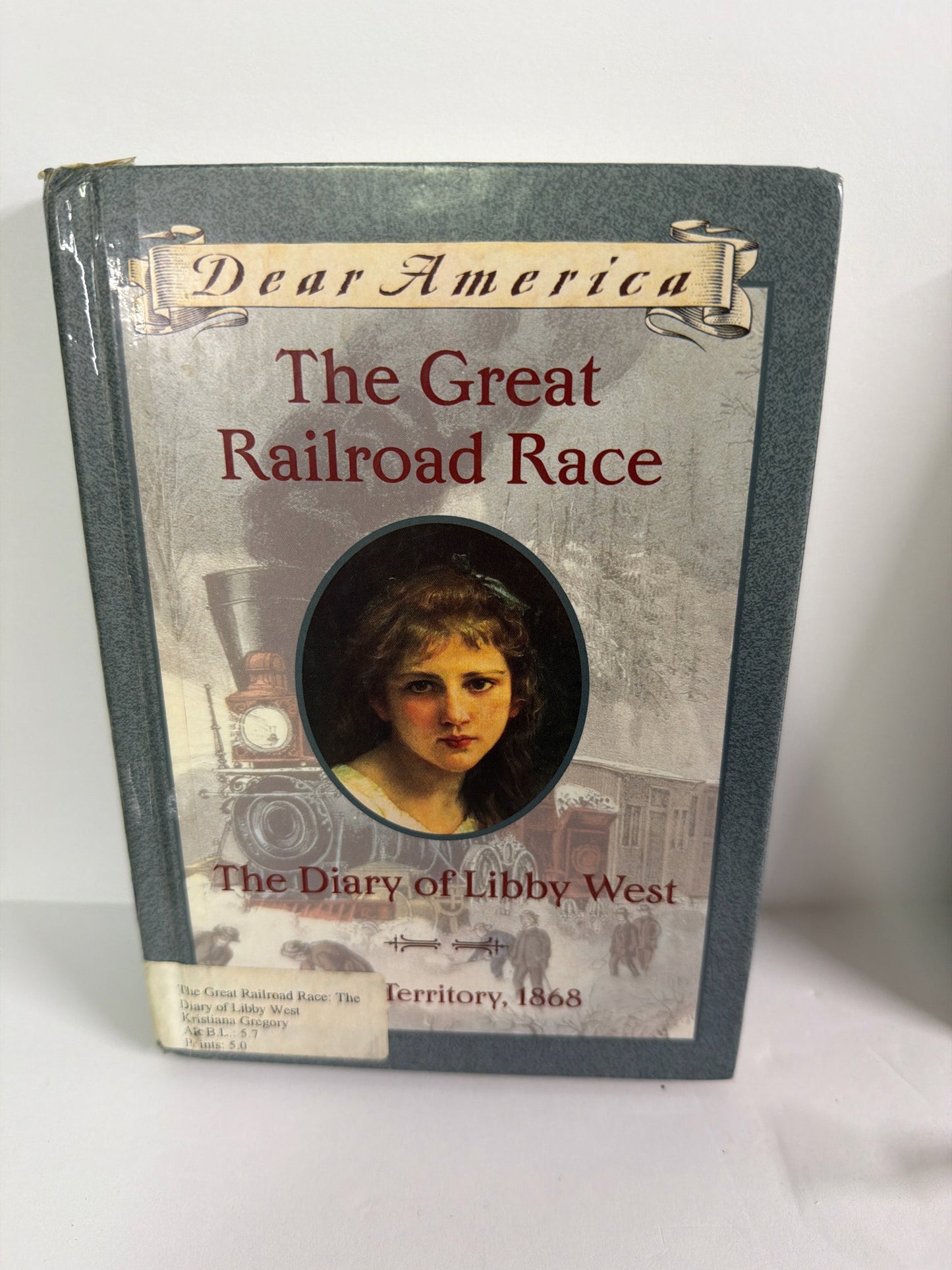 The Great Railroad Race Scholastic Pre-Owned Historical Fiction