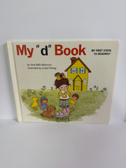 My "d" Book Grolier Reader  Pre-Owned Elementary Early Learning Books