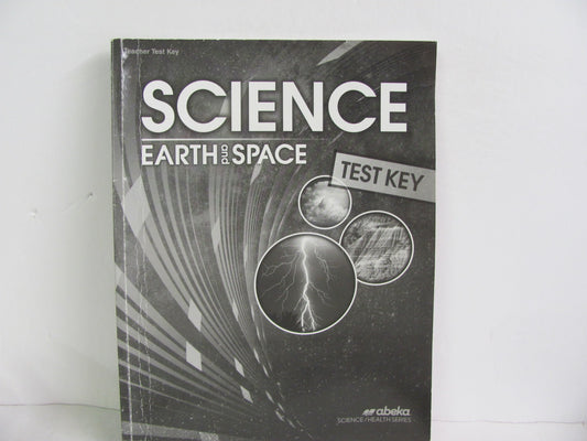 Earth and Space Abeka Test Key Pre-Owned 8th Grade Science Textbooks