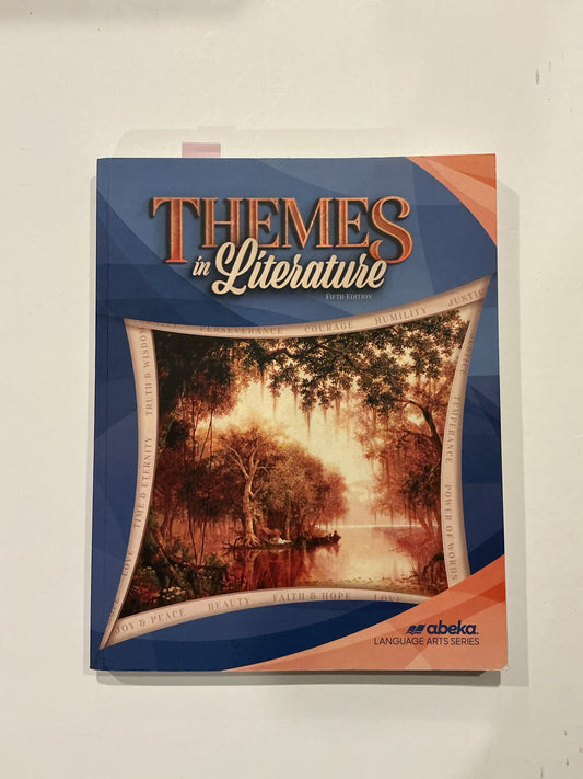 Themes in Literature  Abeka Student Book Pre-Owned 9th Grade Literature