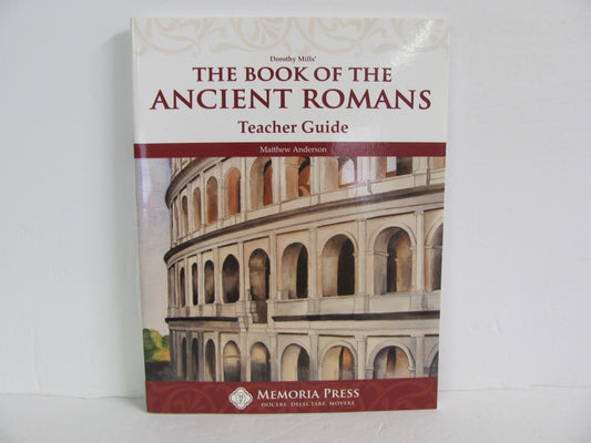 The Book of the Ancient Romans Memoria Press Anderson Ancient Egypt/Rome/Greece