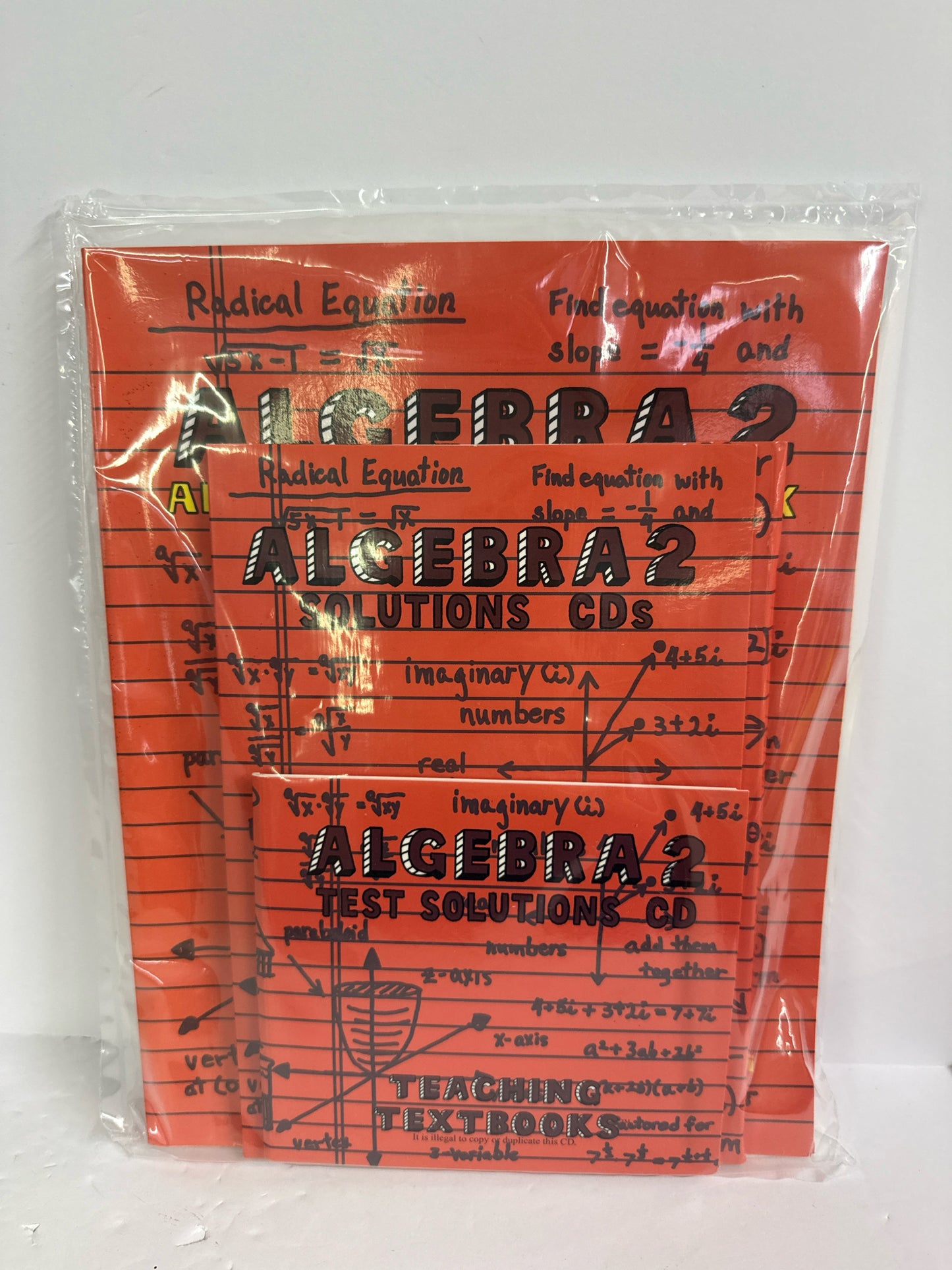 Algebra 2 Teaching Textbooks Set  Pre-Owned Greg Sabouri Mathematics Textbooks