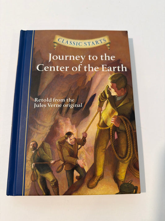 Journey to the Center of the Earth Classic Starts Pre-Owned Verne Fiction Books
