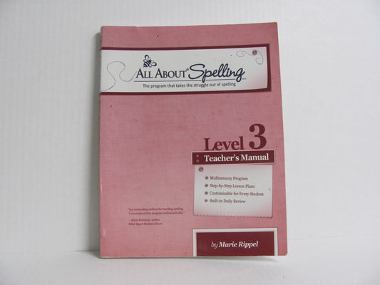 All About Spelling Level 3 All About Spelling Spelling/Vocabulary Books
