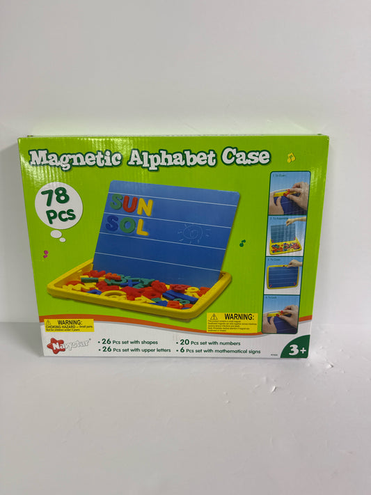 Magnetic Alphabet Case Navystar Pre-Owned Elementary Early Learning Books