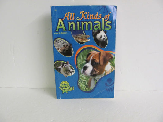 All Kinds of Animals Abeka Student Book Pre-Owned 2nd Grade Reading Textbooks