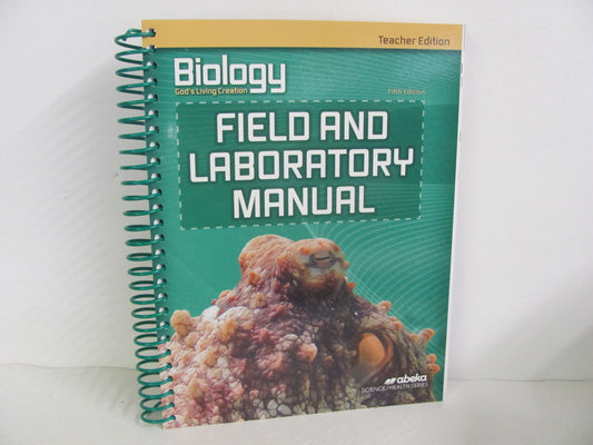 Biology Lab Manual Abeka Teacher Edition  Pre-Owned 10th Grade Science Textbooks
