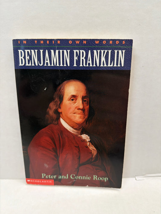 Benjamin Franklin Scholastic Pre-Owned Peter and Connie Roop Nonfiction Books