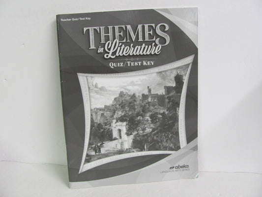 Themes in Literature Abeka Quiz/Test Key  Pre-Owned 9th Grade Reading Textbooks