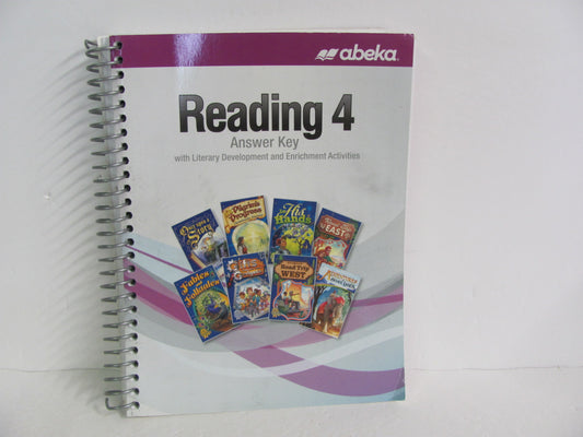 Reading 4 Abeka Answer Key  Pre-Owned 4th Grade Reading Textbooks