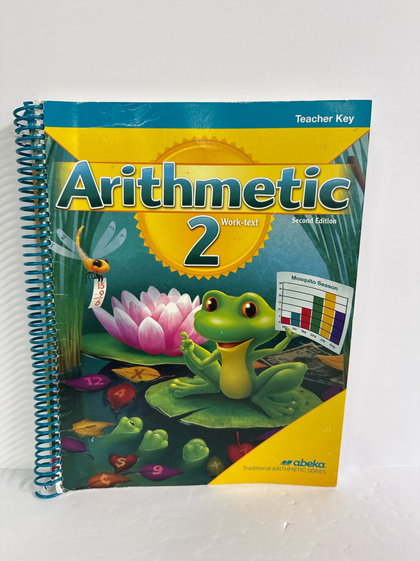 Arithmetic 2 Abeka Teacher Key  Pre-Owned 2nd Grade Mathematics Textbooks