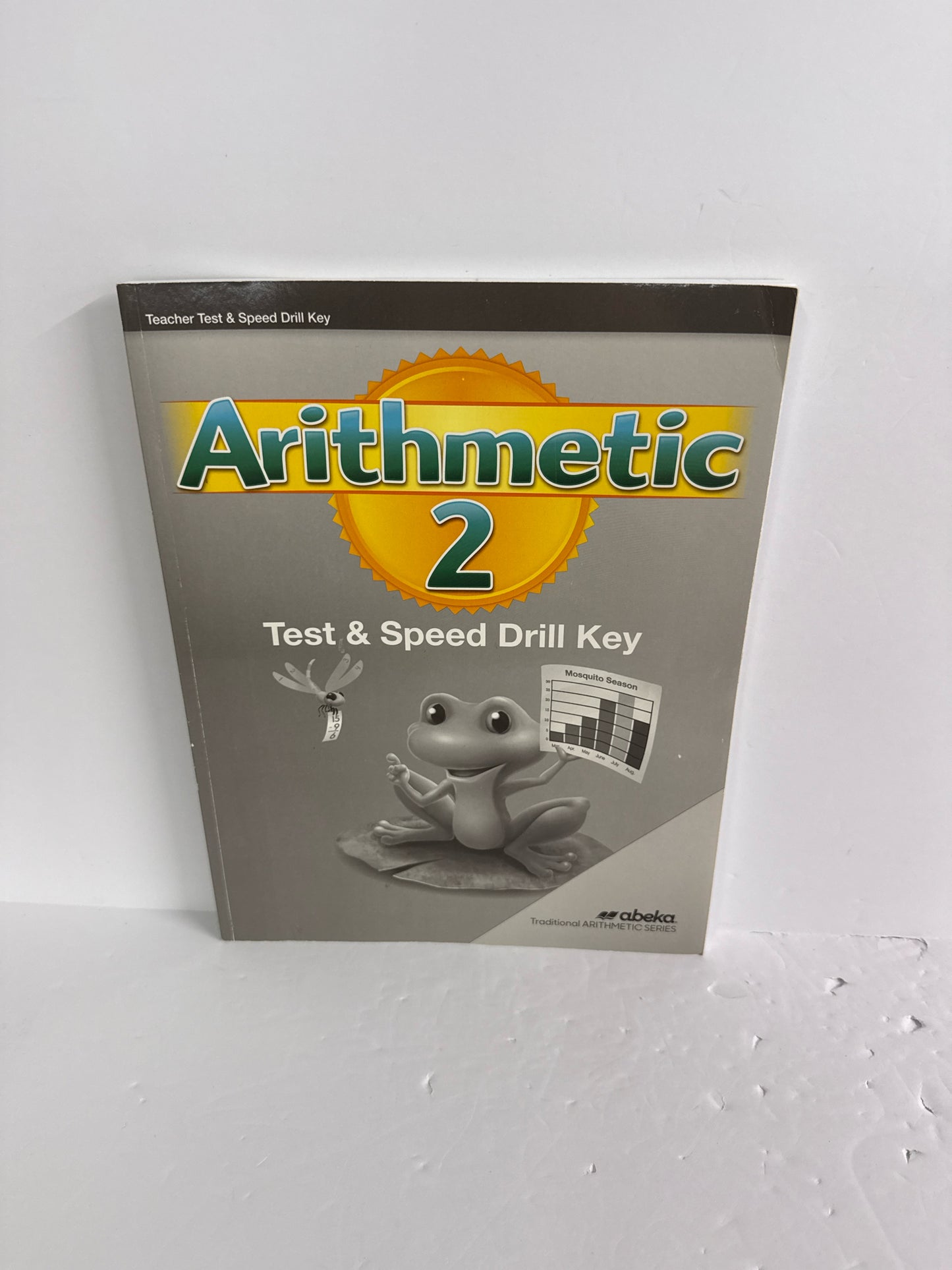 Arithmetic 2 Abeka Test/Speed Drill Key  Pre-Owned Mathematics Textbooks