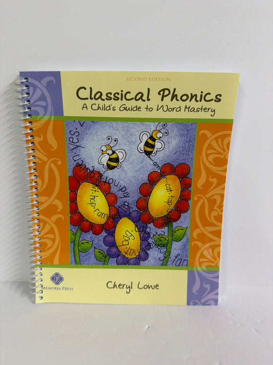 Classical Phonics Memoria Press Guide  Pre-Owned Kindergarten Phonics