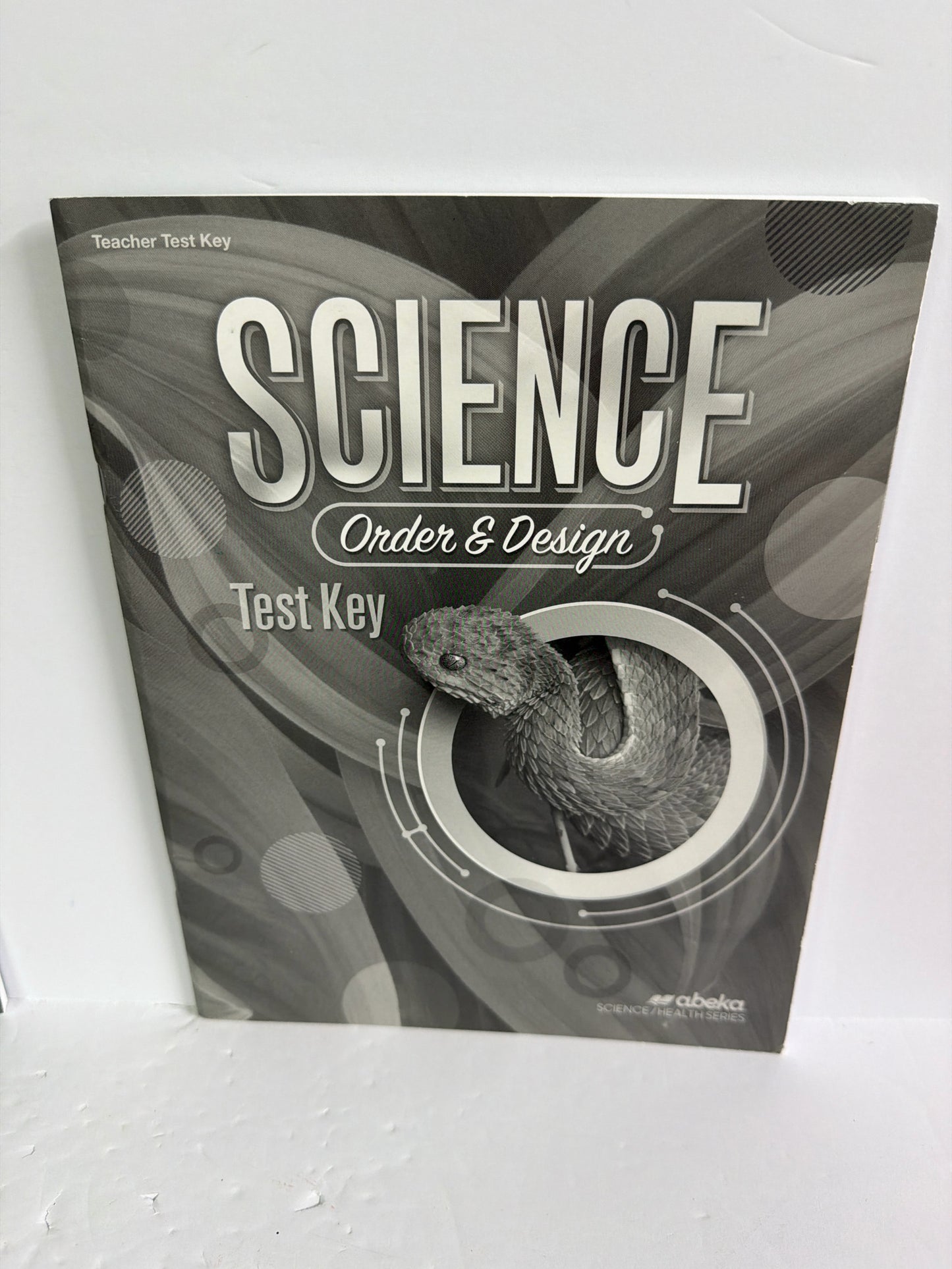 Order & Design Abeka Test Key Pre-Owned 7th Grade Science Textbooks