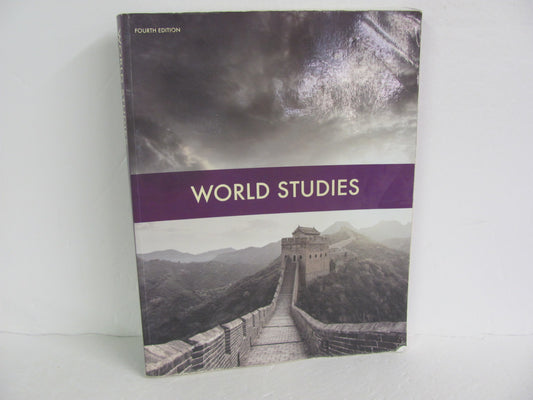 World Studies BJU Press Student Book Pre-Owned 7th Grade History Textbooks