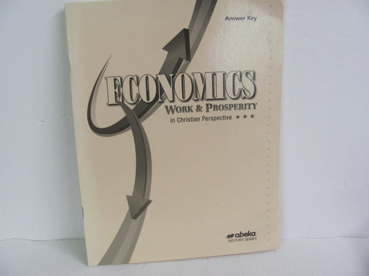 Economics Abeka Answer Key  Pre-Owned 12th Grade History Textbooks