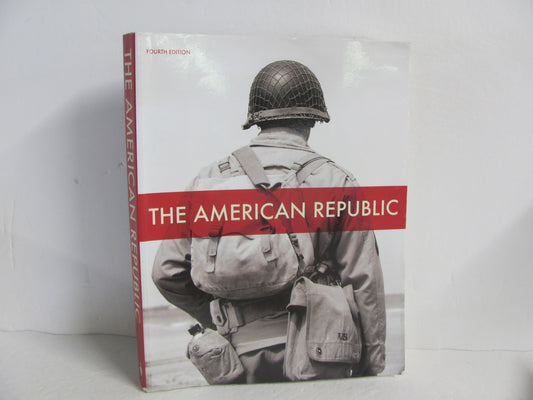 The American Republic BJU Press Student Book Pre-Owned History Textbooks