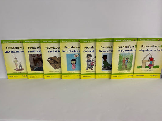 Foundations B Logic of English Set  Pre-Owned Kimber Iverson Language Textbooks