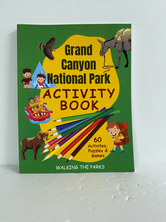 Grand Canyon National Park Activity Book  Pre-Owned Elementary History Textbooks