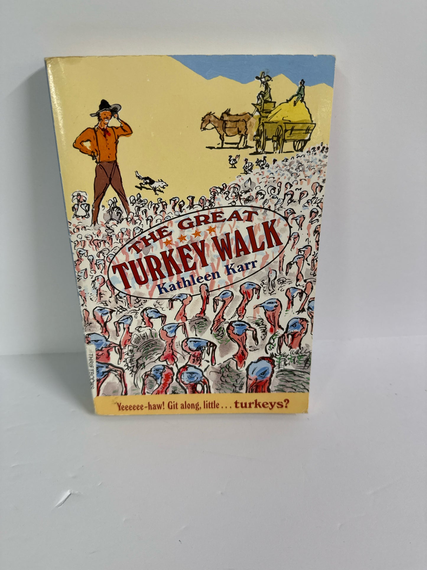 The Great Turkey Walk Farrar Straus Pre-Owned Kathleen Karr Fiction Books