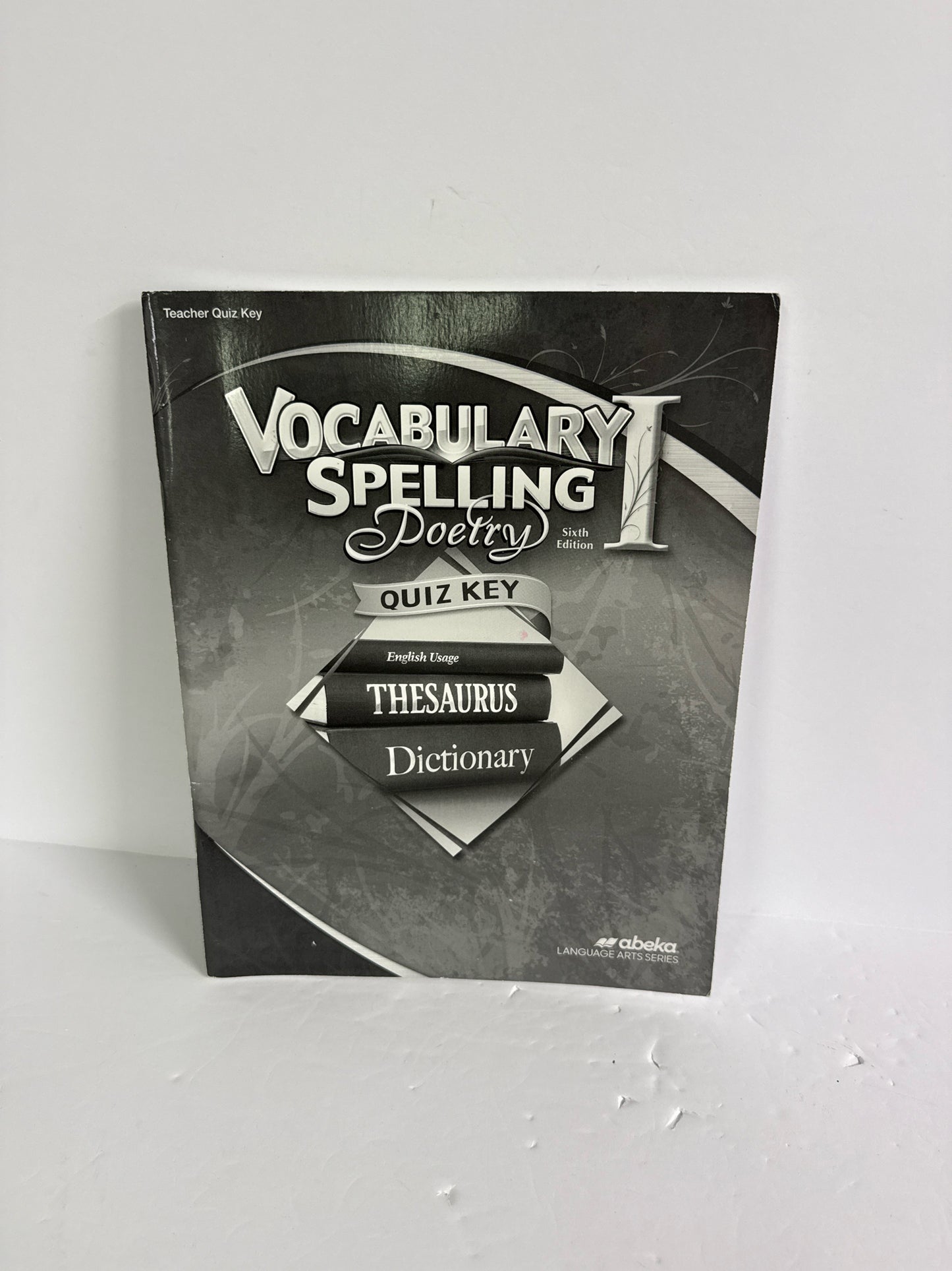 Vocabulary Spelling Poetry I Abeka Quiz Key Pre-Owned Language Textbooks