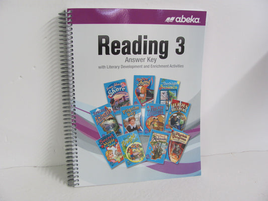 Reading 3 Abeka Answer Key  Pre-Owned 3rd Grade Reading Textbooks