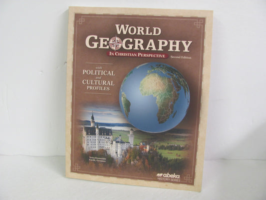 World Geography Abeka Student Book Pre-Owned 9th Grade History Textbooks