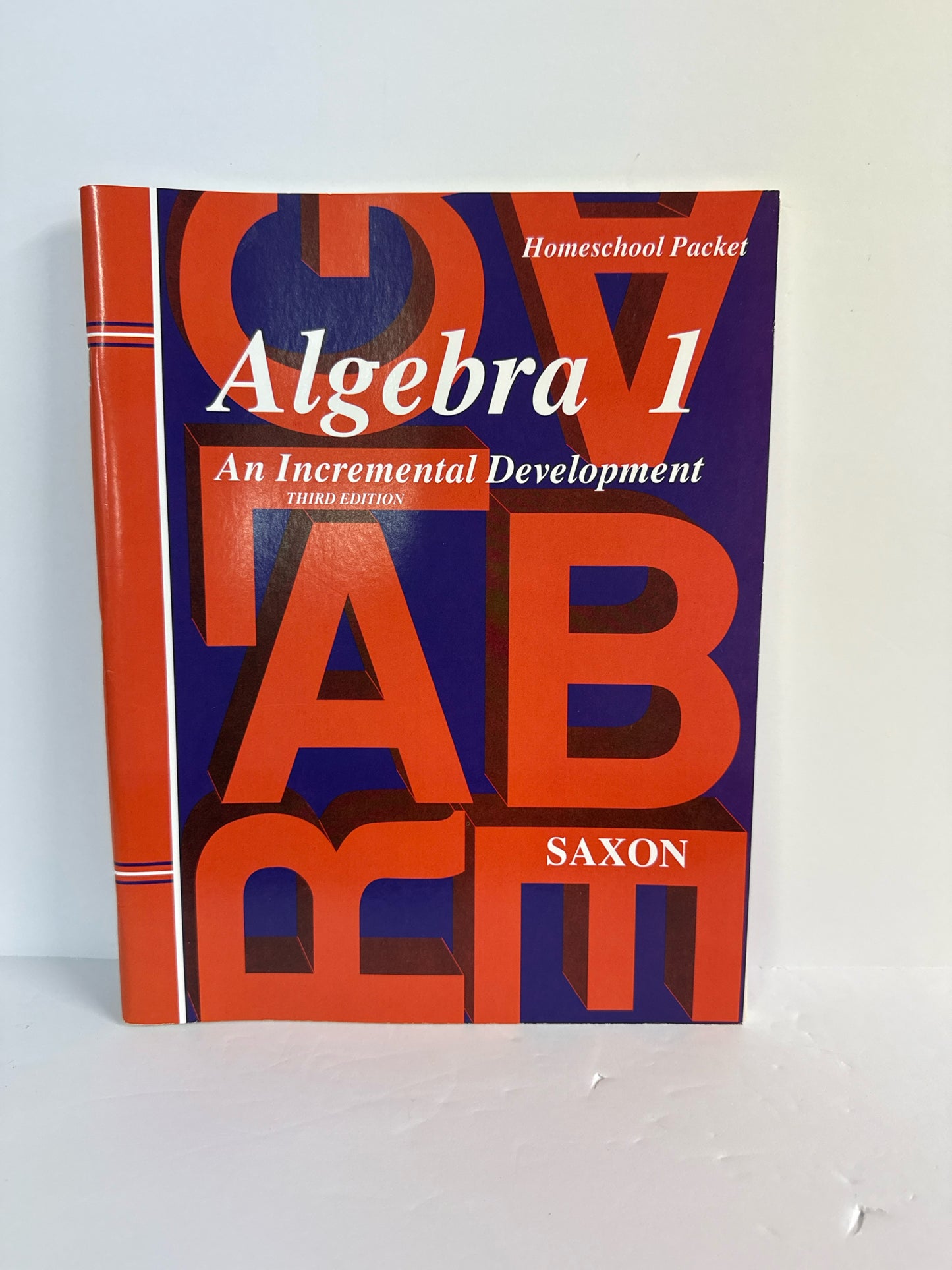 Algebra 1 Saxon Tests/Answers Key Pre-Owned 9th Grade Mathematics Textbooks