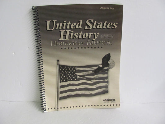 United States History Abeka Answer Key  Pre-Owned 11th Grade History Textbooks