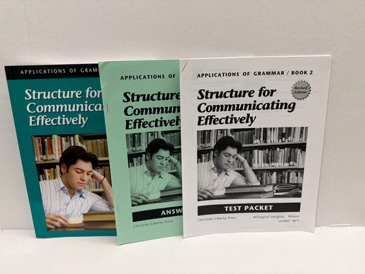 Structure for Communicating Effecti Christian Liberty Grammar Textbooks