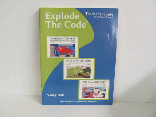 Explode the Code EPS Teacher Guide  Pre-Owned Hall Elementary Language Textbooks