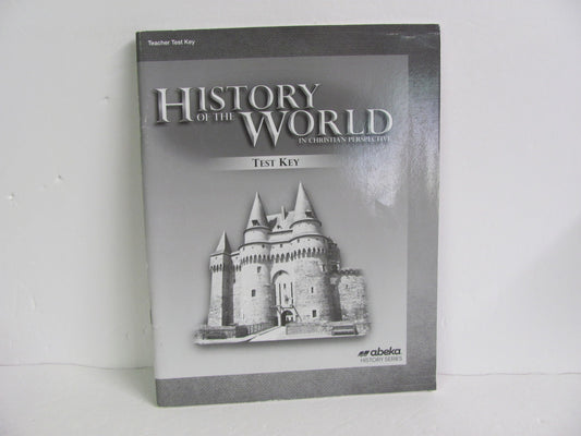 History of the World Abeka Test Key Pre-Owned 7th Grade History Textbooks