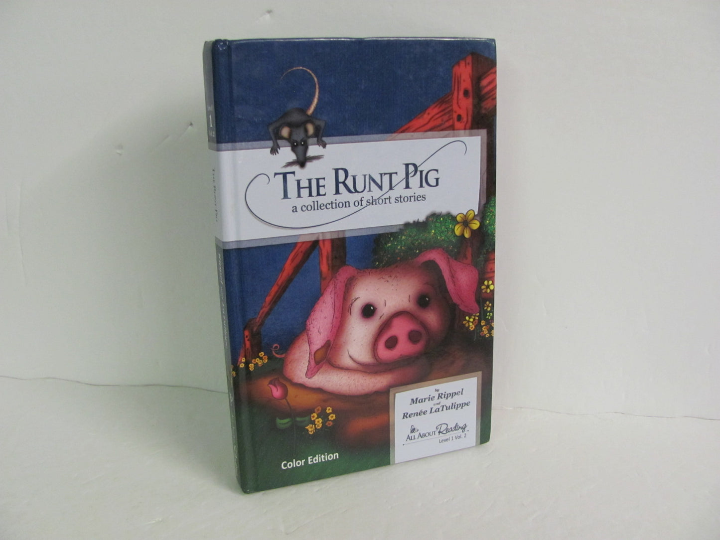 The Runt Pig All About Reading Student Book Pre-Owned Rippel Reading Textbooks
