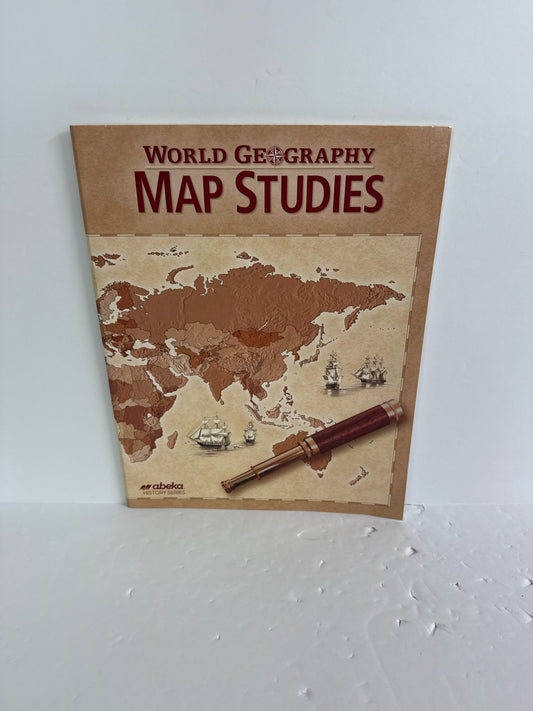 World Geography Abeka Map Studies  Pre-Owned 9th Grade History Textbooks