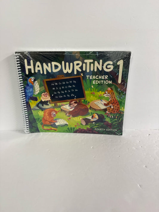 Handwriting 1 BJU Press Teacher Edition  Pre-Owned 1st Grade Language Textbooks