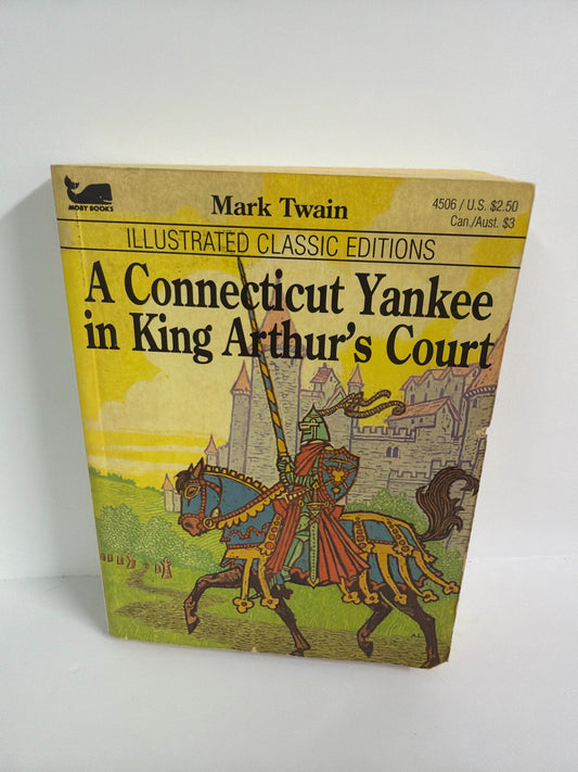 A Connecticut Yankee Illustrated Classics Pre-Owned Mark Twain Fiction Books