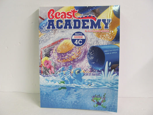 Math Guide 4C Beast Academy Pre-Owned 4th Grade Mathematics Textbooks
