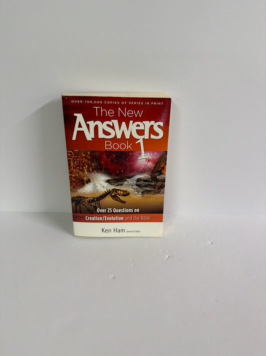 The New Answers Book 1 MasterBooks Pre-Owned Bible, Worldview & Resources