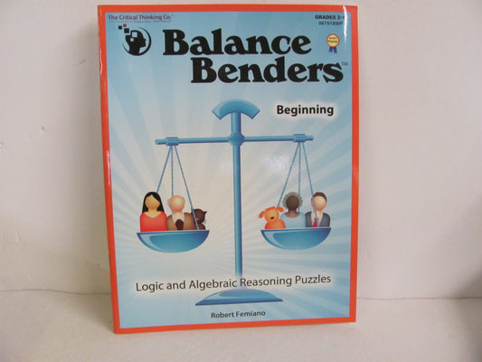 Balance Benders Critical Thinking Company Pre-Owned Femiano Logic Books