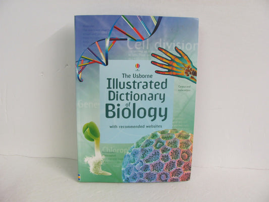 Illustrated Dictionary of Biology Usborne Pre-Owned Elementary Science Textbooks