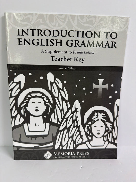 Introduction To English Grammar Memoria Press Elementary Grammar Books